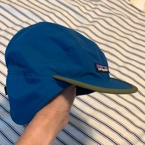 Patagonia brimmed cap. Adjustable back. Size L.
